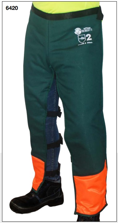 Pantalón anticorte motosierra pro tradition clase 2 ropa de seguridad